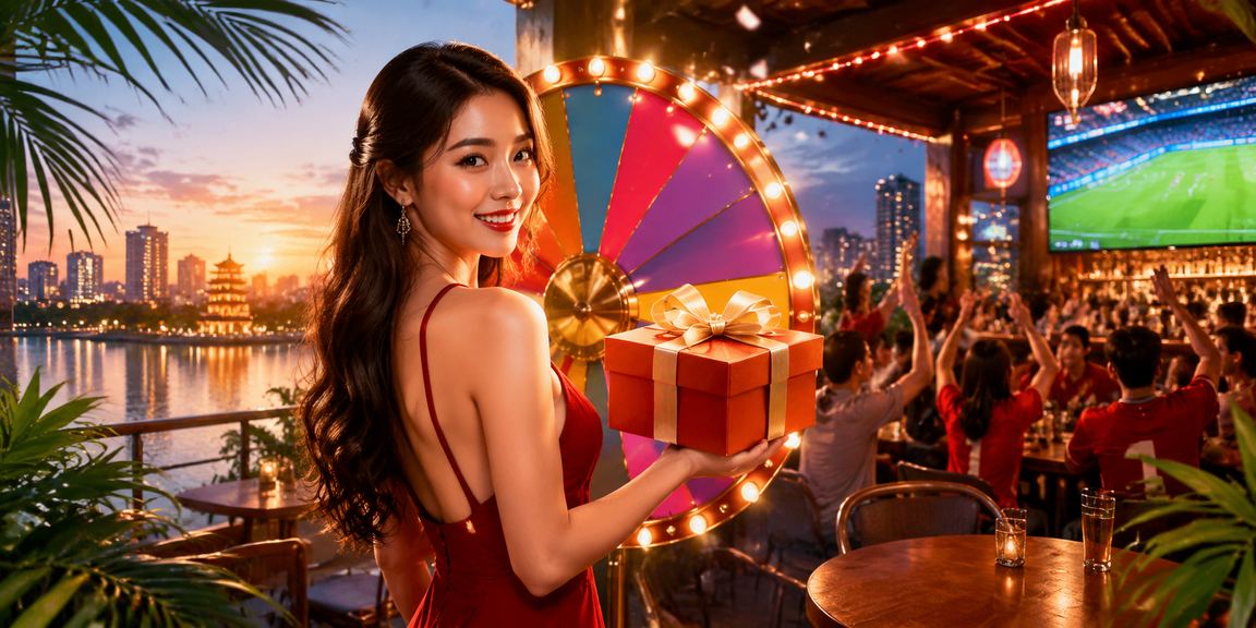 Không khí lễ hội roulette sôi động tại Hà Nội với đèn đỏ lung linh